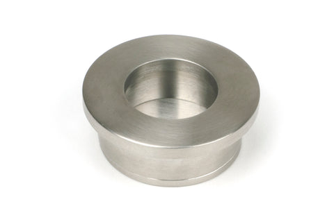 From The Anvil's Satin Marine SS (316) Round Finger Edge Pull