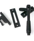 From The Anvil's Matt Black Locking Reeded Fastener