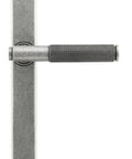 From The Anvil's Pewter Patina Brompton Slimline Lever Espag. Latch Set