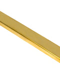 From The Anvil's Polished Brass Slimline External Blank Plate (Each)