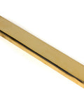 From The Anvil's Aged Brass Slimline External Blank Plate (Each)