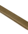 From The Anvil's Burnished Brass Slimline External Blank Plate (Each)