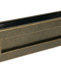 From The Anvil's Burnished Brass Traditional Letterbox