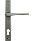 From The Anvil's Pewter Patina Eaton Slimline Lever Espag. Lock Set