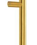 From The Anvil's Aged Brass Offset T Bar Handle Bolt Fix 32mm dia