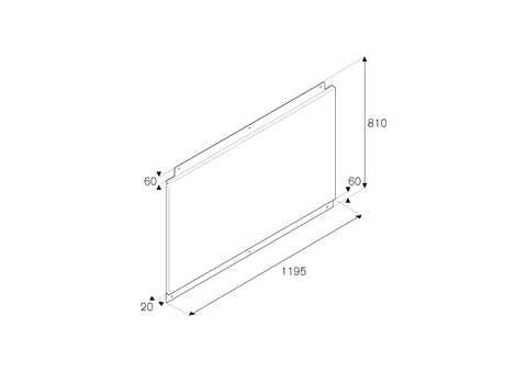 Bertazzoni 120cm Backsplash