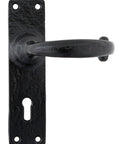 From The Anvil's Black Classic Lever Lock Set