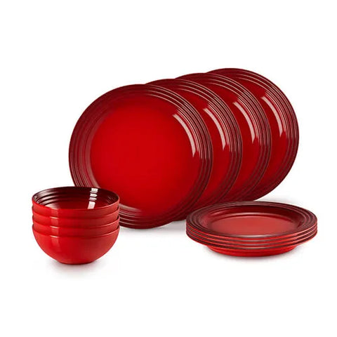 Le Creuset 12 Piece Dinnerware Set