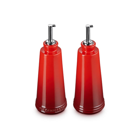 Le Creuset Stoneware 300ml Oil & Vinegar Set in Volcanic Flame