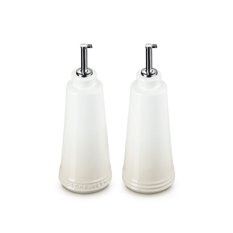 Le Creuset Stoneware 300ml Oil & Vinegar Set in Volcanic Flame