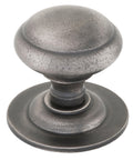 From The Anvil's Antique Pewter Round Centre Door Knob
