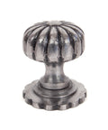 From The Anvil's Natural Smooth Flower Cabinet Knob