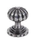 From The Anvil's Natural Smooth Flower Cabinet Knob