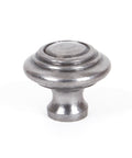 From The Anvil's Natural Smooth Ringed Cabinet Knob