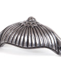 From The Anvil's Natural Smooth Flower Drawer Pull