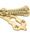 From The Anvil's Polished Brass Beehive Escutcheon