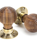 From The Anvil's Rosewood Beehive Mortice/Rim Knob Set