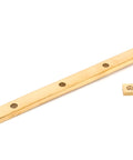 From The Anvil's Polished Brass Monkeytail Stay