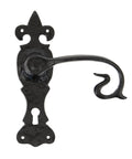 From The Anvil's Black Curly Lever Lock Set