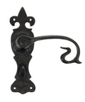 From The Anvil's Black Curly Lever Bathroom Set