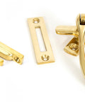From The Anvil's Polished Brass Peardrop Fastener