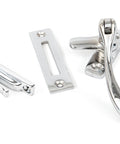 From The Anvil's Polished Chrome Peardrop Fastener