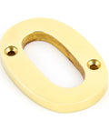 From The Anvil's Polished Brass Polished Brass Numeral