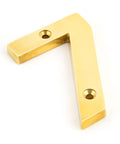 From The Anvil's Polished Brass Polished Brass Numeral