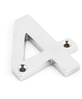 From The Anvil's Polished Chrome Polished Chrome Numeral