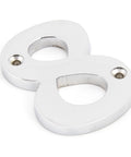 From The Anvil's Polished Chrome Polished Chrome Numeral