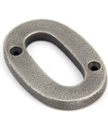 From The Anvil's Antique Pewter Antique Pewter Numeral