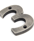 From The Anvil's Antique Pewter Antique Pewter Numeral