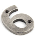 From The Anvil's Antique Pewter Antique Pewter Numeral