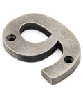 From The Anvil's Antique Pewter Antique Pewter Numeral