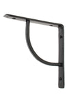 From The Anvil's Black Plain Shelf Bracket