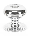 From The Anvil's Polished Chrome Prestbury Centre Door Knob