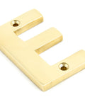 From The Anvil's Polished Brass Polished Brass Letter