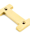 From The Anvil's Polished Brass Polished Brass Letter