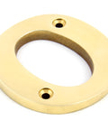 From The Anvil's Polished Brass Polished Brass Letter