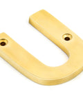 From The Anvil's Polished Brass Polished Brass Letter