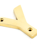 From The Anvil's Polished Brass Polished Brass Letter