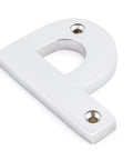 From The Anvil's Polished Chrome Polished Chrome Letter