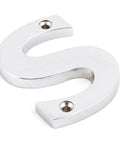 From The Anvil's Polished Chrome Polished Chrome Letter