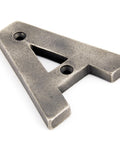 From The Anvil's Antique Pewter Antique Pewter Letter