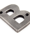 From The Anvil's Antique Pewter Antique Pewter Letter