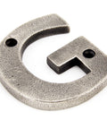 From The Anvil's Antique Pewter Antique Pewter Letter
