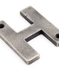 From The Anvil's Antique Pewter Antique Pewter Letter