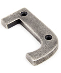 From The Anvil's Antique Pewter Antique Pewter Letter