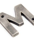 From The Anvil's Antique Pewter Antique Pewter Letter