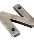 From The Anvil's Antique Pewter Antique Pewter Letter